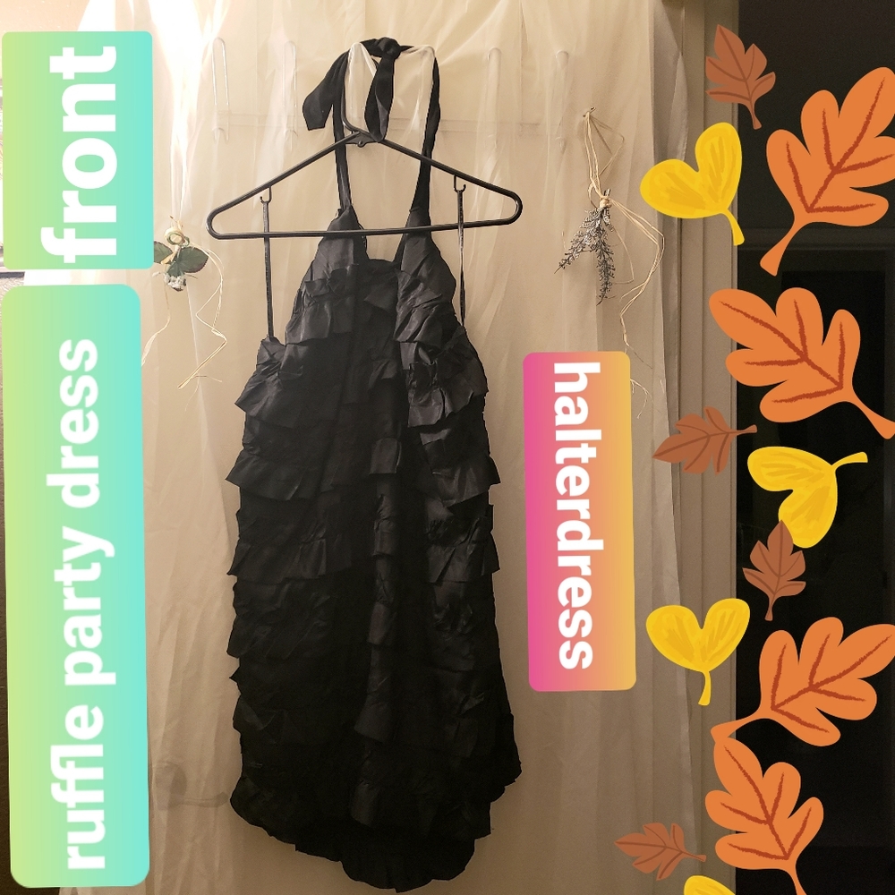 Black party dress